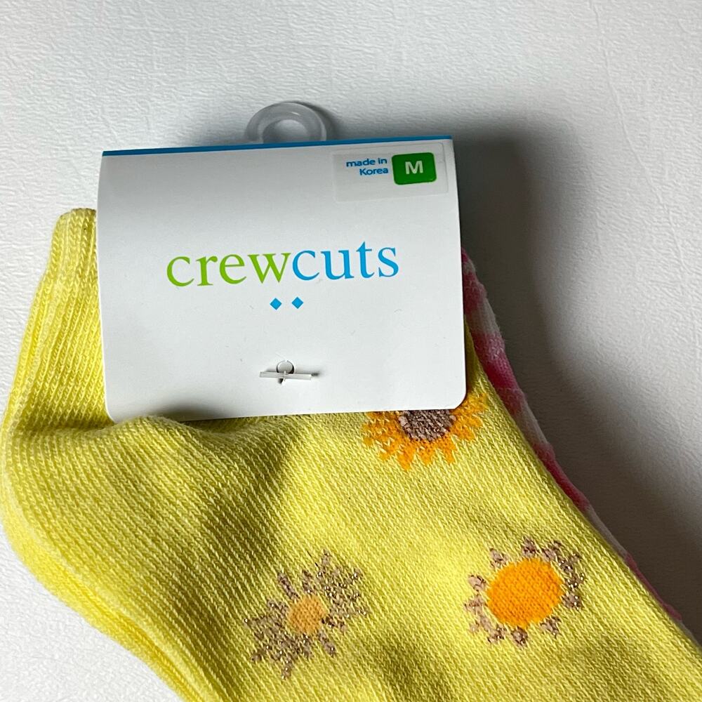 Crewcuts Multi-pack  Summer Style Socks  Sz M  NWT
